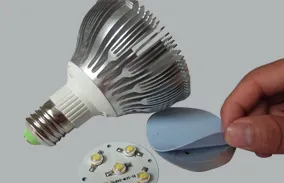 Heat-dissipating silicone sheet