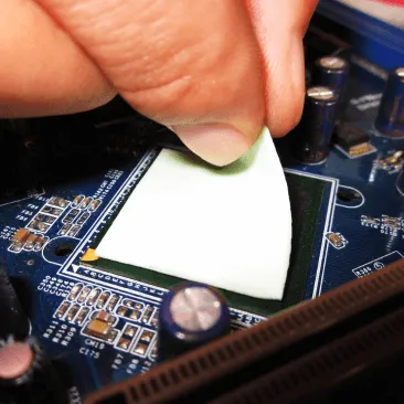 non-silicone thermally conductive pad non-silicone thermally conductive pad