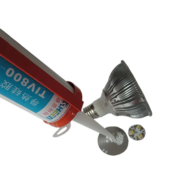 Thermal glue for LEDs