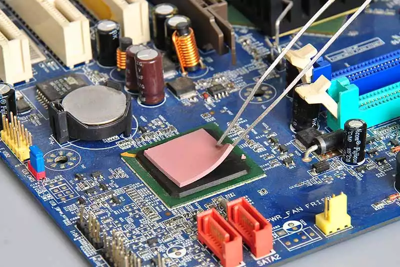 Thermal pad application